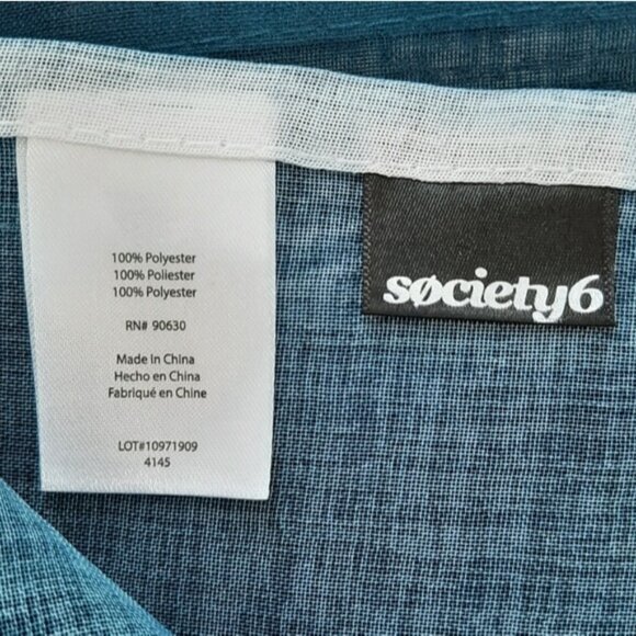 SOCIETY6 Night Race Pink Tiger Sheer Curtain Panel Window Long Light Blue - Picture 10 of 10